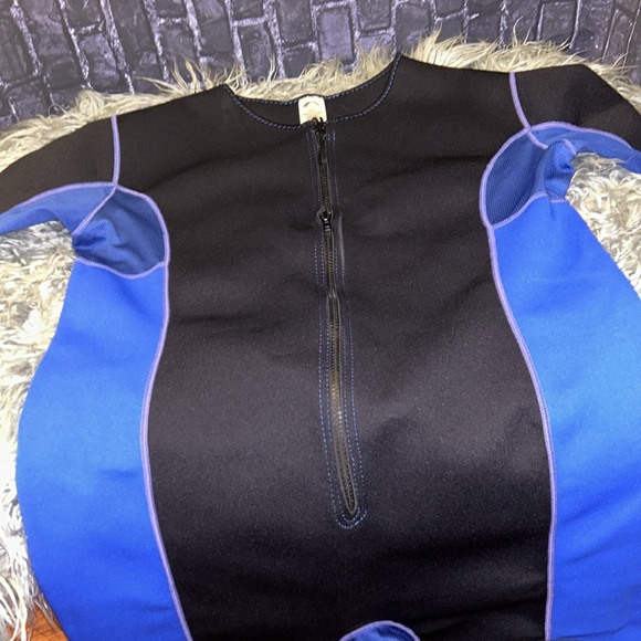 SISYAMA Sauna Sweat Workout Exercise Compression Slimming Suit Neoprene Sz XXL - Picture 9 of 13